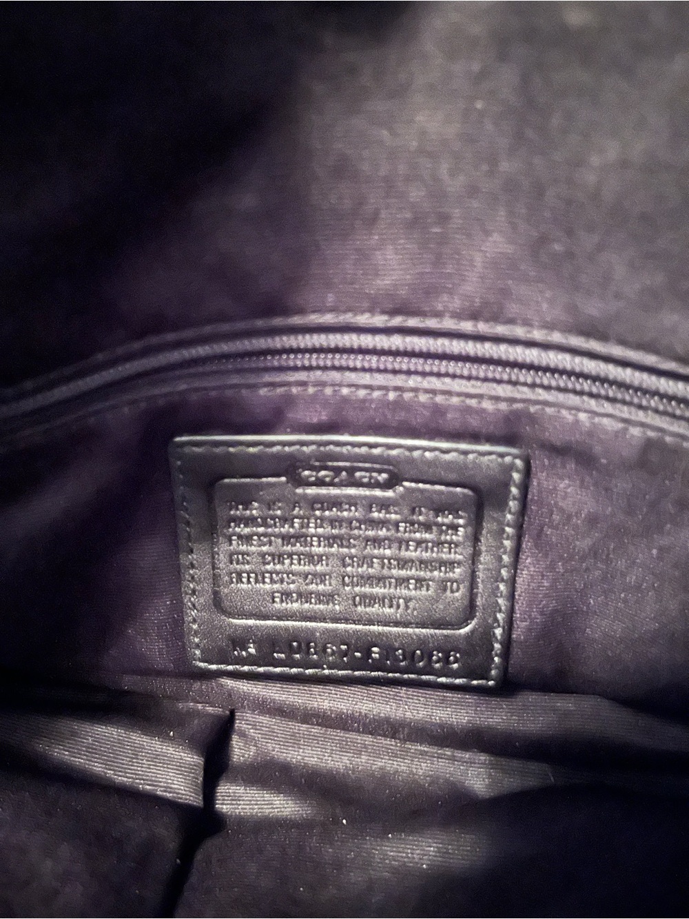 Coach Black and Gray Signature Canvas Crossbody - Picture 2 of 2